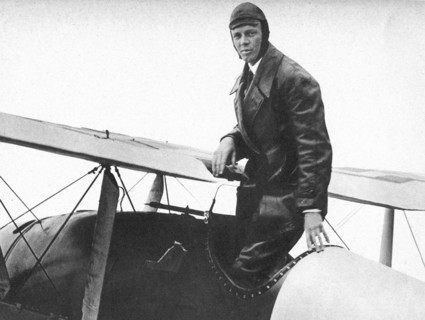 Charles Lindbergh  et le 'Spirit of St Louis'