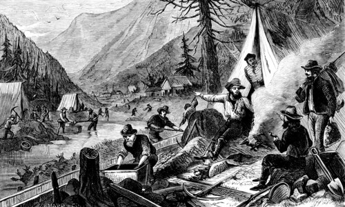 Chercheurs d'or, Californie