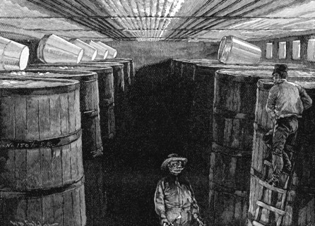 Cellule de fermentation d'une brasserie américaine