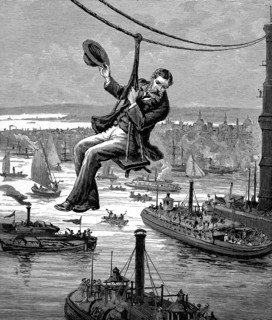 Brooklyn Bridge, New York, opened 1883