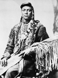 Photograph showing Little Head, North American Indian