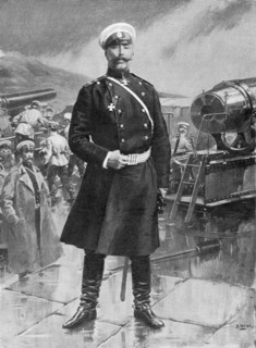 Anatoly Mikhaylovich Stossel (1848-1915) Russian general in command of Port Arthur 1904, during Russo-Japanese War, 1904-1905