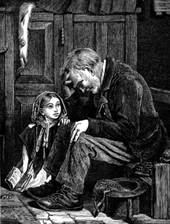 Gravure représentant les sièges gratuits pour les pauvres dans les églises anglicanes d'Angleterre
