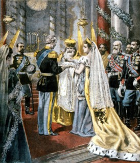 Baptism of the Grand Duchess Tatiana, daughter of Nicholas II of Russia