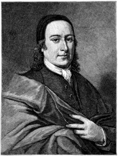 Engraving showing Count Nicolaus Ludwig von Zinzendorf