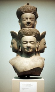 Buste a cinq tetes de Shiva