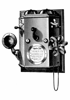 Telephone mural d'Edison