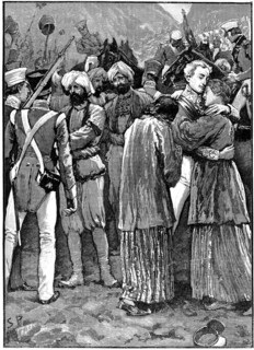 First Anglo-Afghan War 1838-1842: Rescue of British prisoners from the Afghans after the defeat of Akbar Khan
