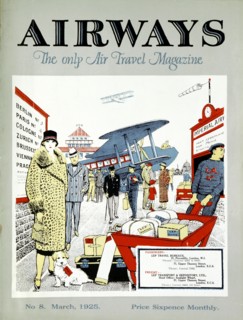 Passagers a l'aerodrome de Croydon , Londres, prets a embarquer pour Paris