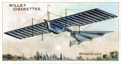 La machine aerienne a vapeur de William Henson (1805-1888) de 1843