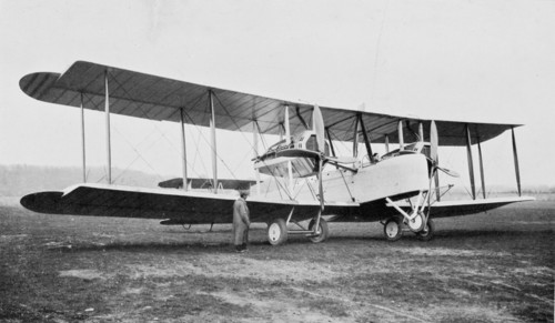 Le Vickers-Vimy, premier avion à avoir traversé l'Atlantique sans escale