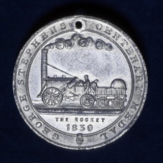 George Stephenson (1781-1848) ingénieur ferroviaire anglais