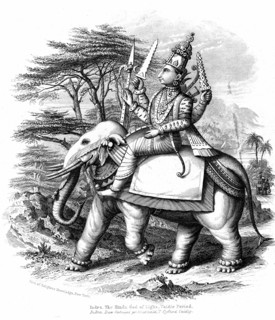 Indra, principal dieu vedique d'Inde