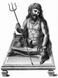 Yogi meditant