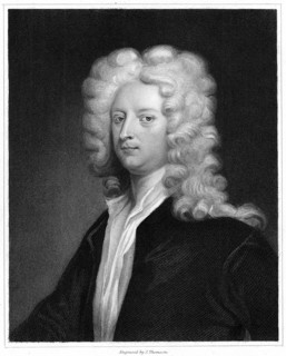 Joseph Addison  (1672-1719) auteur d'essais, poète, dramaturge et politicien