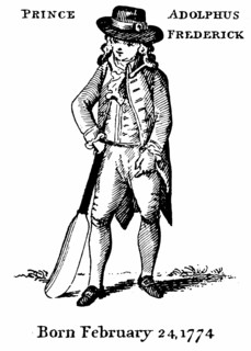 Prince Adolphus Frederick, Duc de Cambridge (1774-1850), septième fils de Georges III