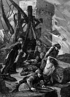 Black Agnes défendant le Château de Dunbar