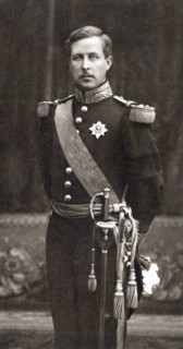 Albert I  in uniform