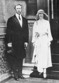 Albert I with his consort Queen Elizabeth