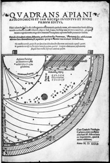 Peter Apian, "Quadrans Apiani"