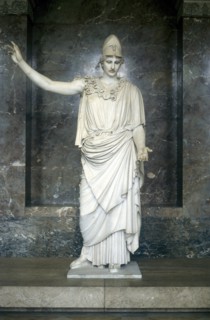 Pallas Athéna (Minerve) déesse de la sagesse, fille de Zeus (Jupiter)