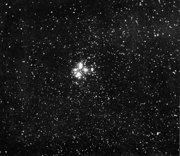 Constellation des Pléiades (sept soeurs)