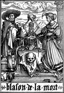Les Bras de la Mort, de Hans Holbein le Jeune "Les Simulacres de la Mort" (Danse de la Mort)