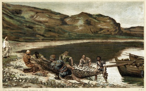 James Tissot, The second miraculous draught of fishes