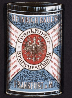 Boîte de saucisses Heinrich Bauer