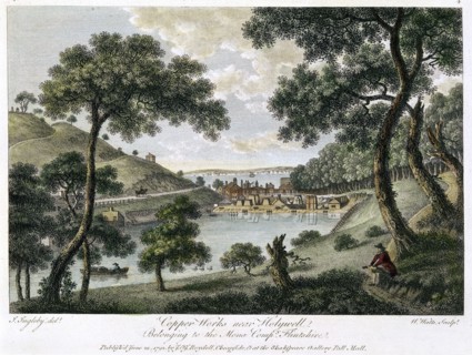 Copperworks near Holywell