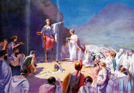 La Consultation de l'Oracle de Delphes