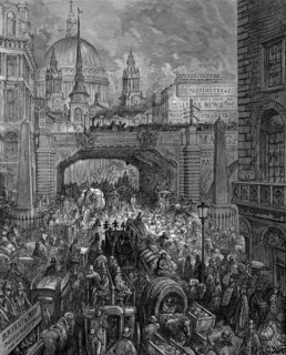 Gustave Doré et Blanchard Jerrold, Ludgate Hill