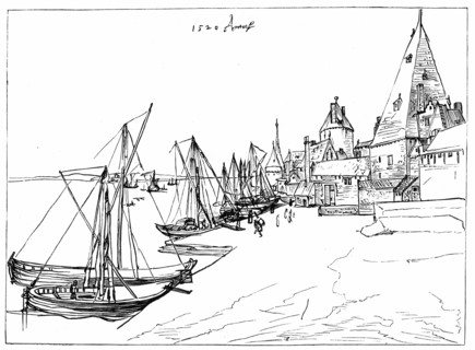 Port d'Anvers en 1520