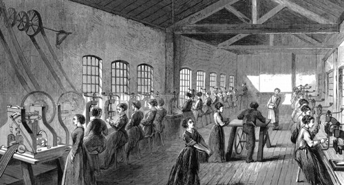 Baker's and Finnemore's Pen Factory, St Paul's Square, Birmingham, England