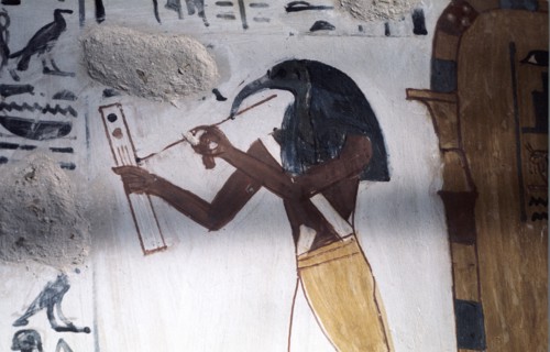 Ibis-headed god Thoth