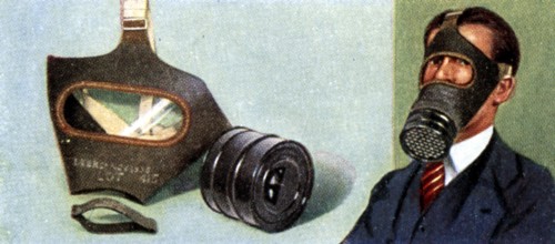 Air Raid Precautions: Set of 50 cards issued by WD & H0 Wills, Britain 1938