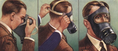 Air Raid Precautions: Set of 50 cards issued by WD & H0 Wills, Britain 1938