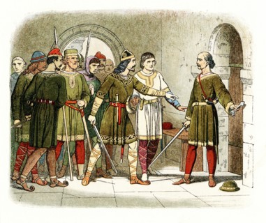 William de Breteuil defending the treasury at Winchester against Henry I