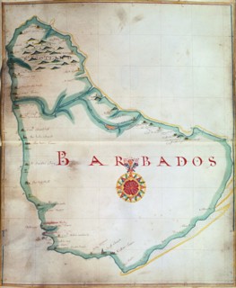 Map of Barbados
