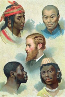 Five types into which JF Blumenbach