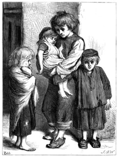 The Children of the Poor (Les Enfants Pauvres) - "The Ragged Babes That Weep". Miserable, ragged,