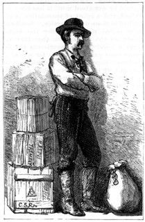 A Wells Fargo messenger