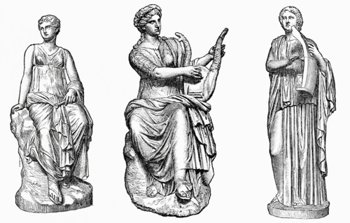 Muses of music and dance