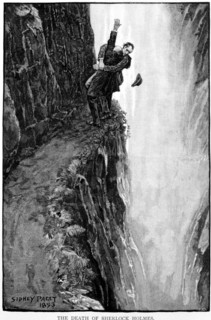 Arthur Conan Doyle "The Adventure of the Final Problem" Strand Magazine, London, 1893. Illustrated