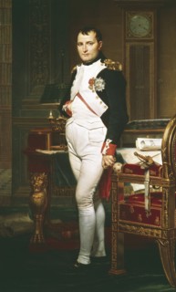 David, The Emperor Napoleon in His Study at the Tuileries