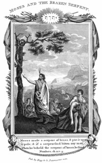 God sent plague of serpents to punish Israelites for their disobedience