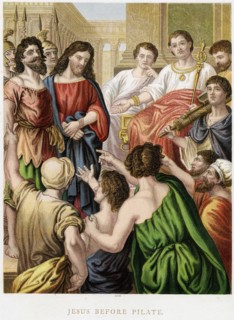 Jesus before Pilate