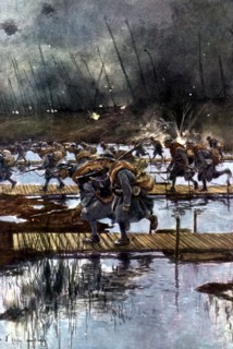 French lst Infantry Corps crossing of the Yser Canal, 31 July 1917