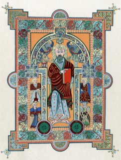 St Matthew from the "Book of Kells"
