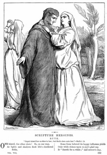 Ruth embracing her mother-in-law